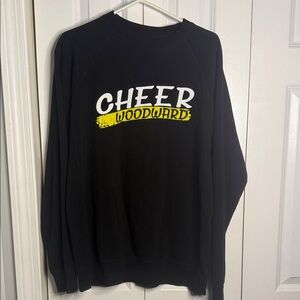 Vintage Woodward Cheer Black Sweatshirt